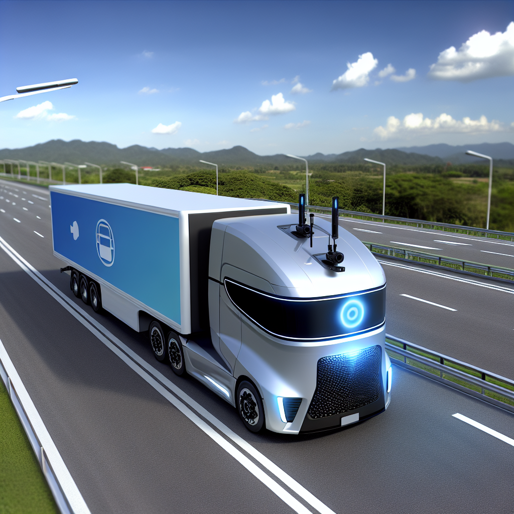 Autonomous Truck in Action