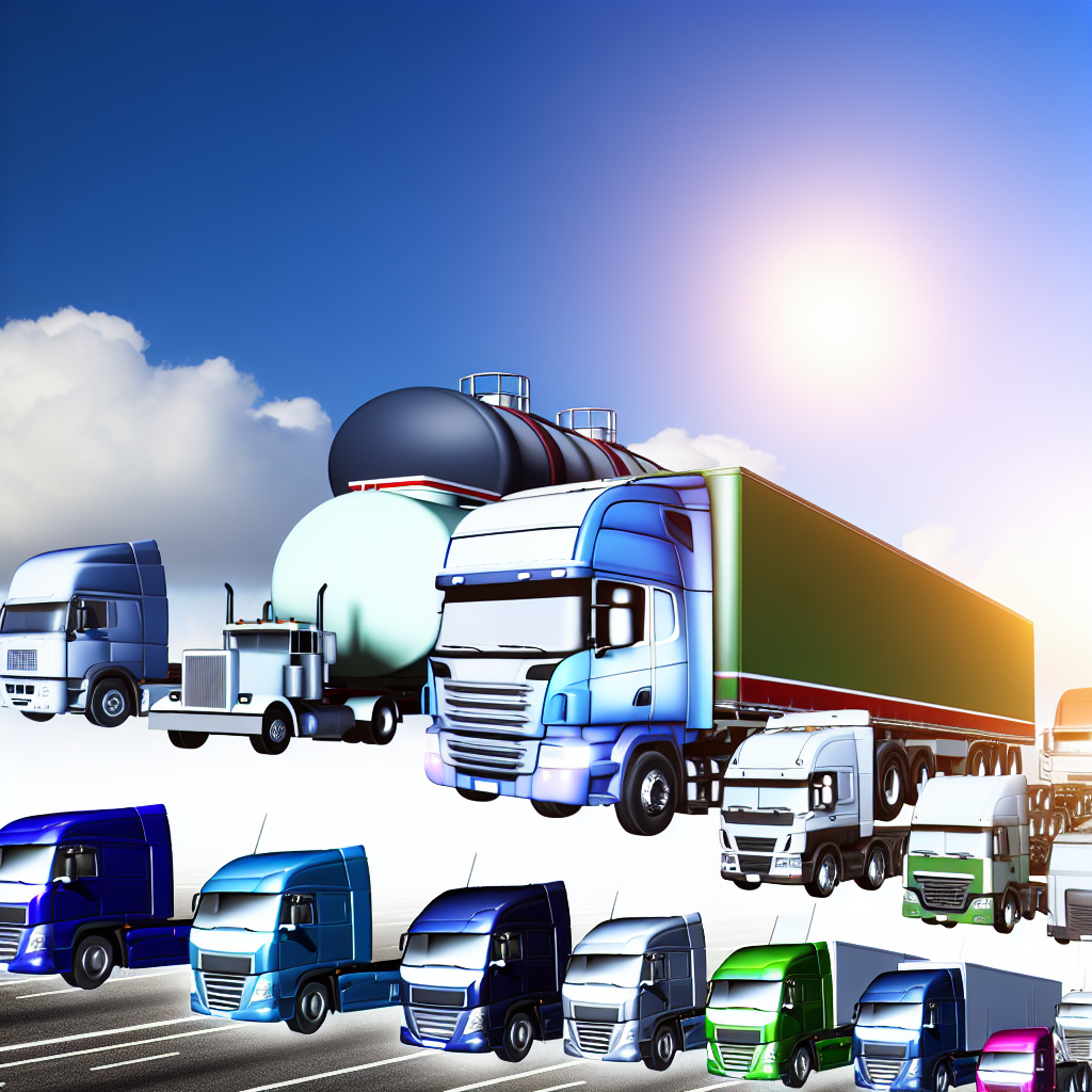 Fleet of Trucks with Different Payloads