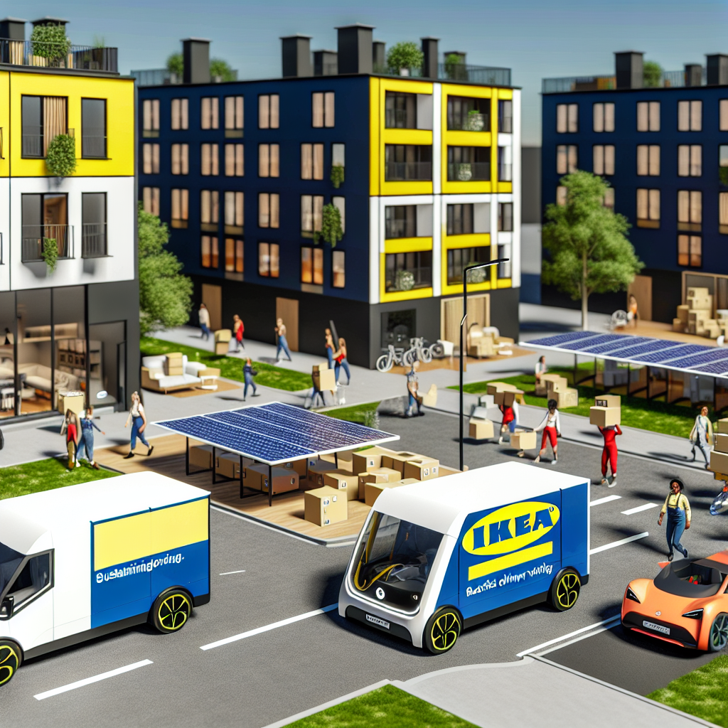Ikea Home Deliveries by Electric Vehicles