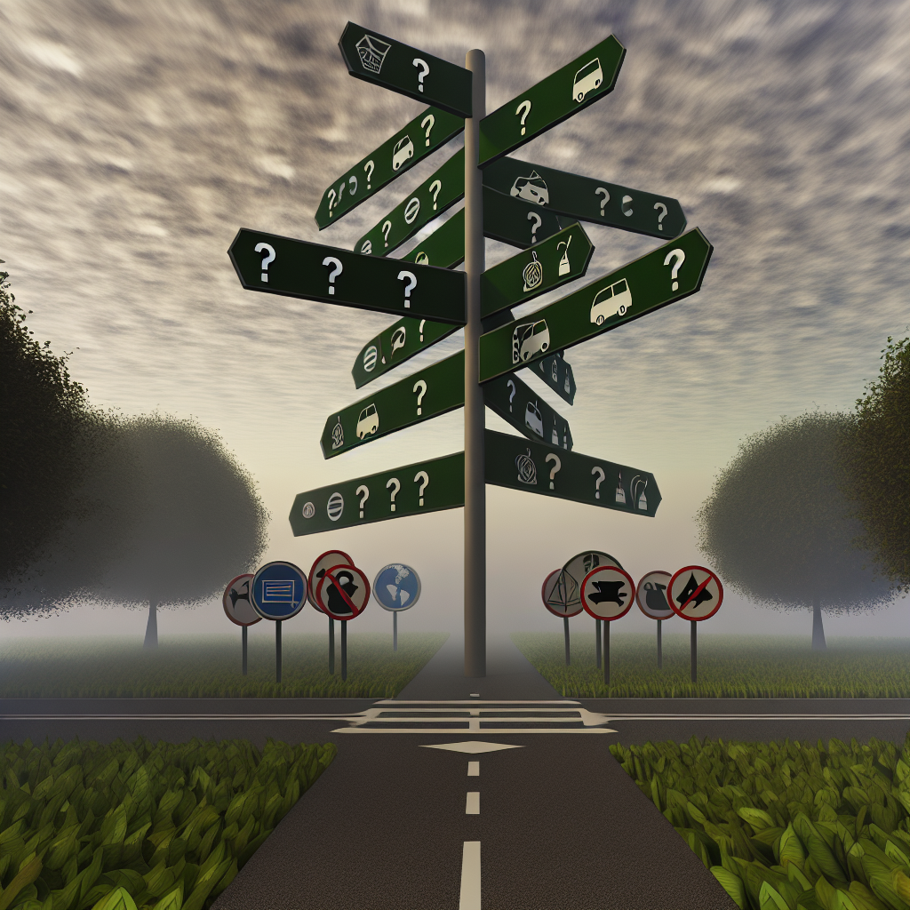 Visual representation of regulatory uncertainty