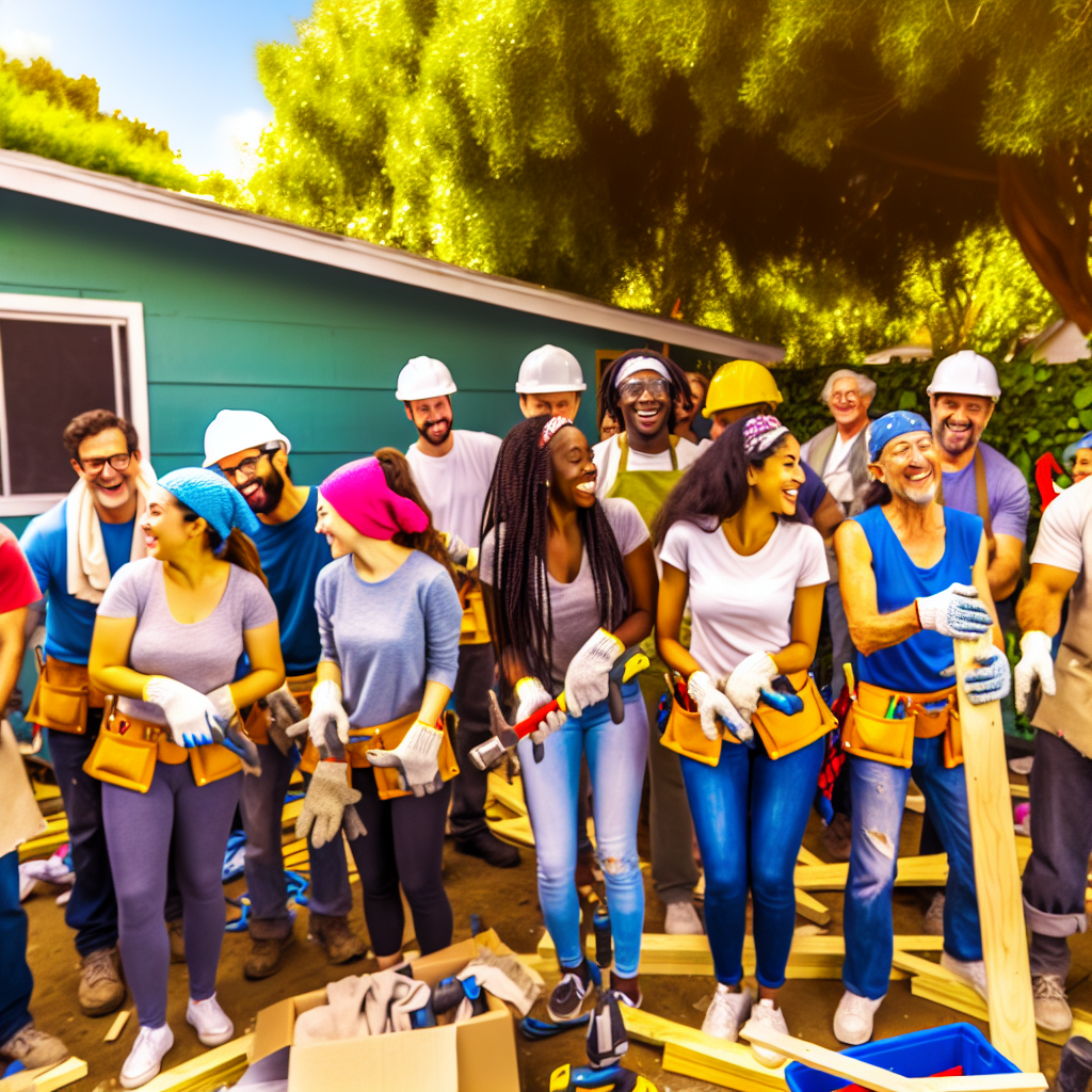 Teamwork and Community Service