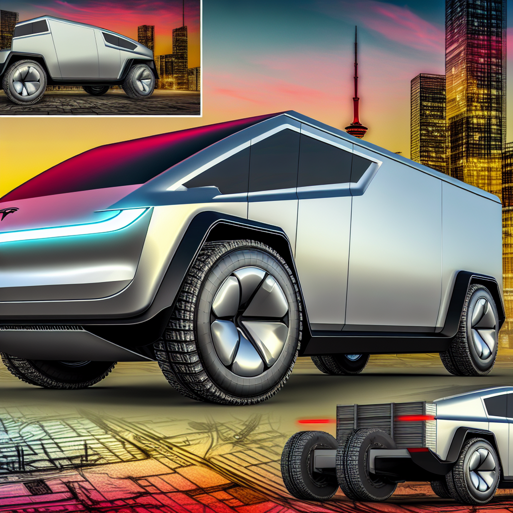 Tesla Cybertruck from various angles