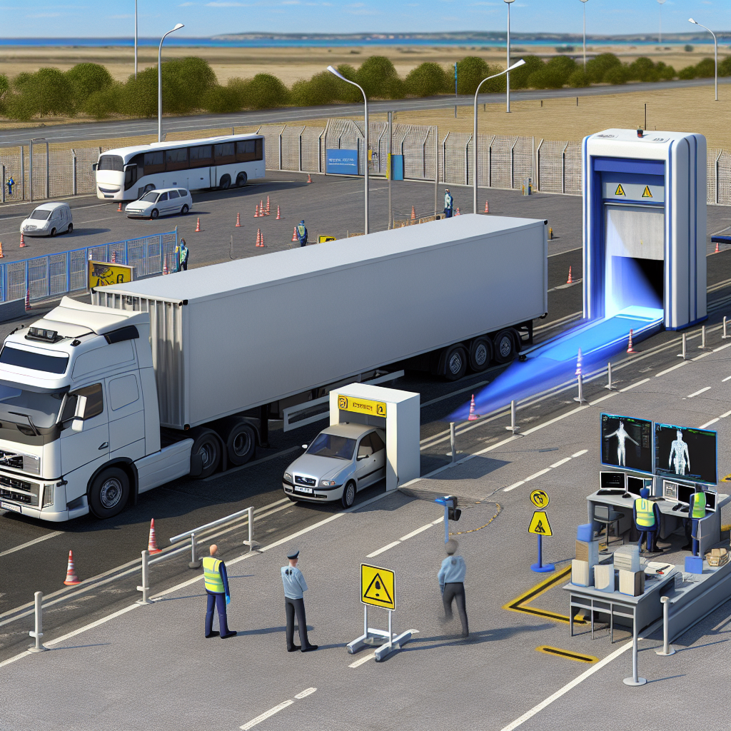 X-ray Inspection of Commercial Vehicle