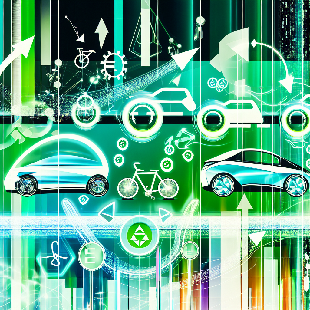 Visual representation of zero-emission vehicle adoption trends
