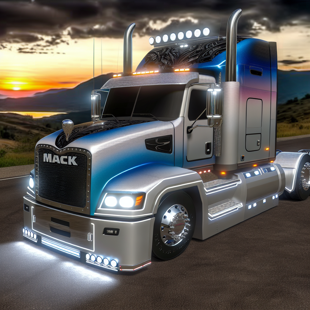 Customized Mack Anthem Truck