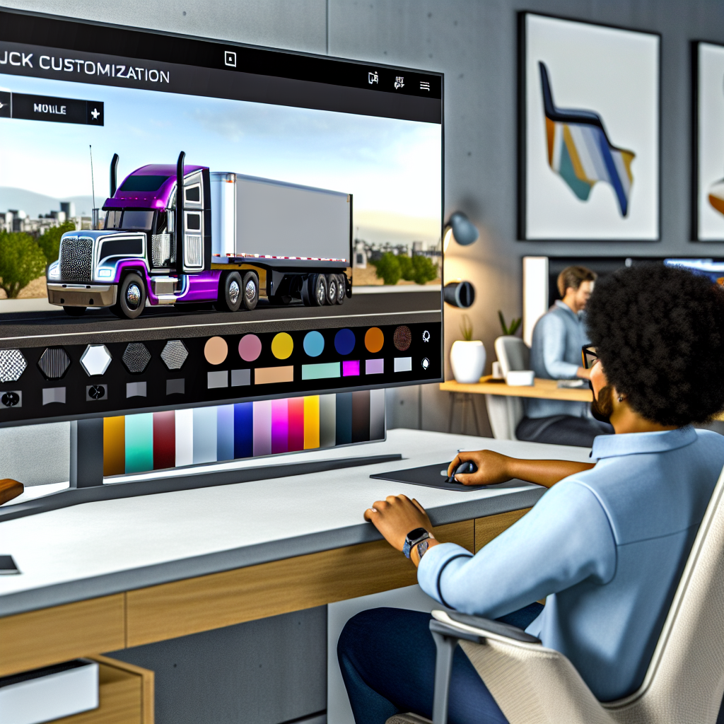 Digital Truck Customization Experience
