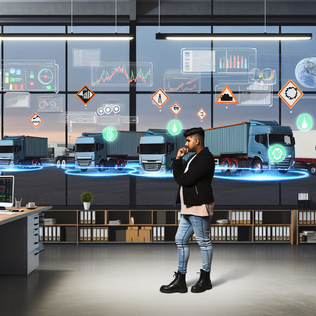 Fleet Manager Contemplating Decisions