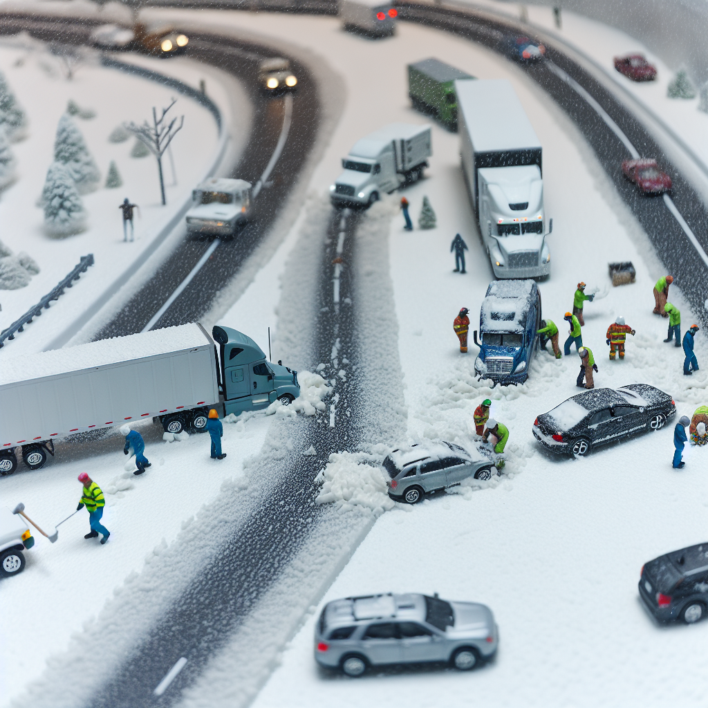 Image depicting winter storm impacts on transportation