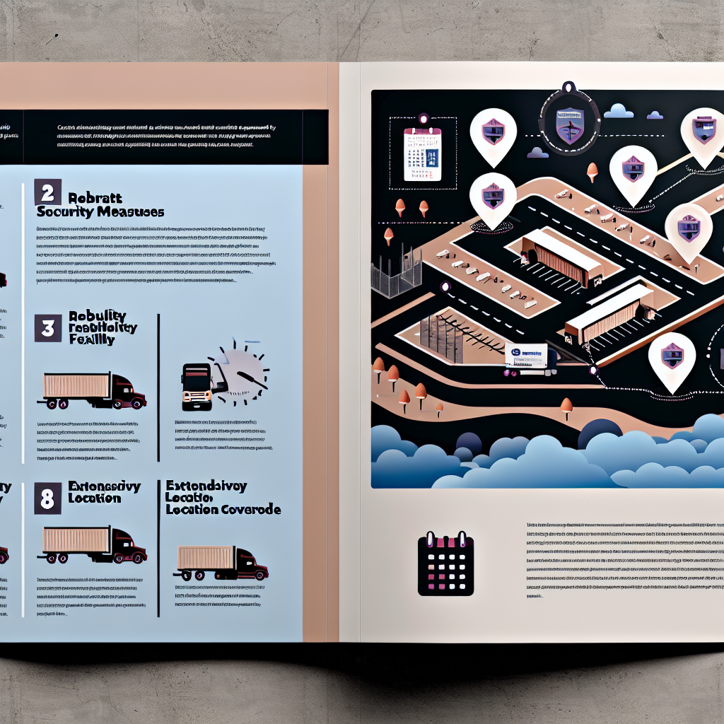 Freight Ninja Parking Advantages Infographic