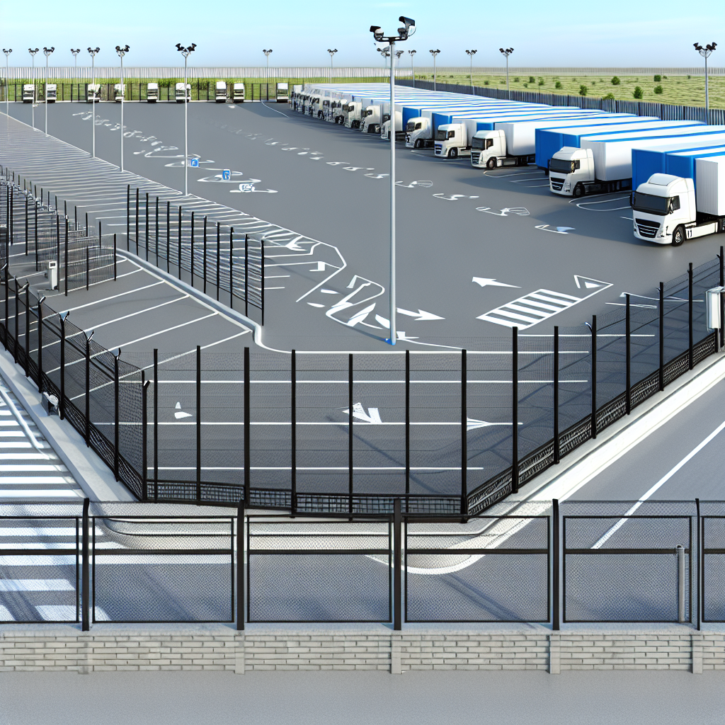 Secure Truck Parking Facility