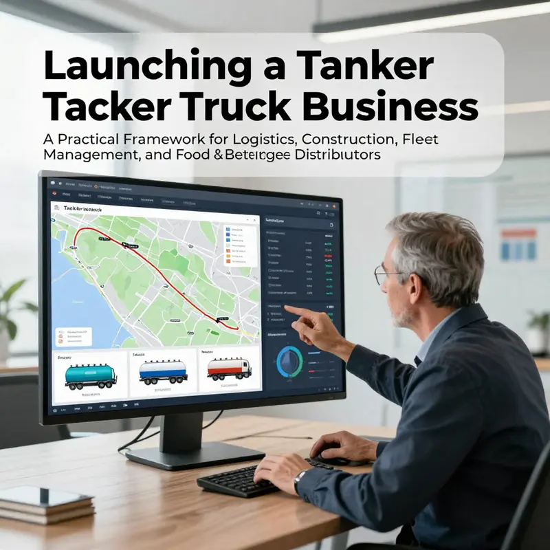 Market research and vehicle selection decisions shape the tanker truck business.