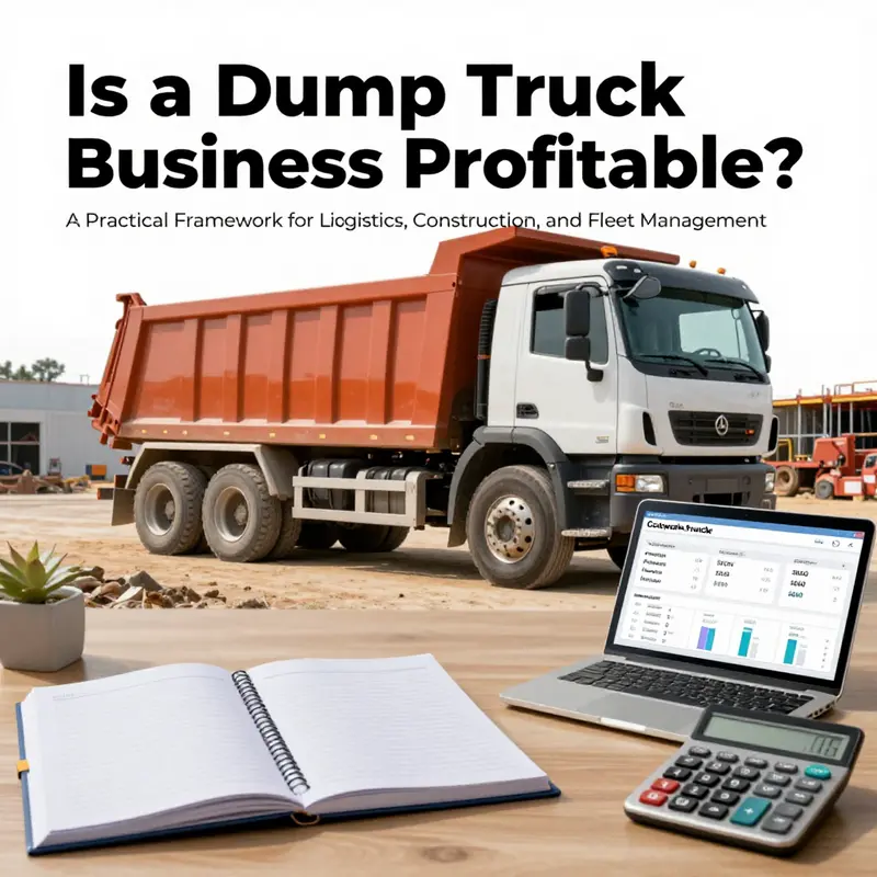 Cost structure and pricing discipline drive profitability in dump truck operations.