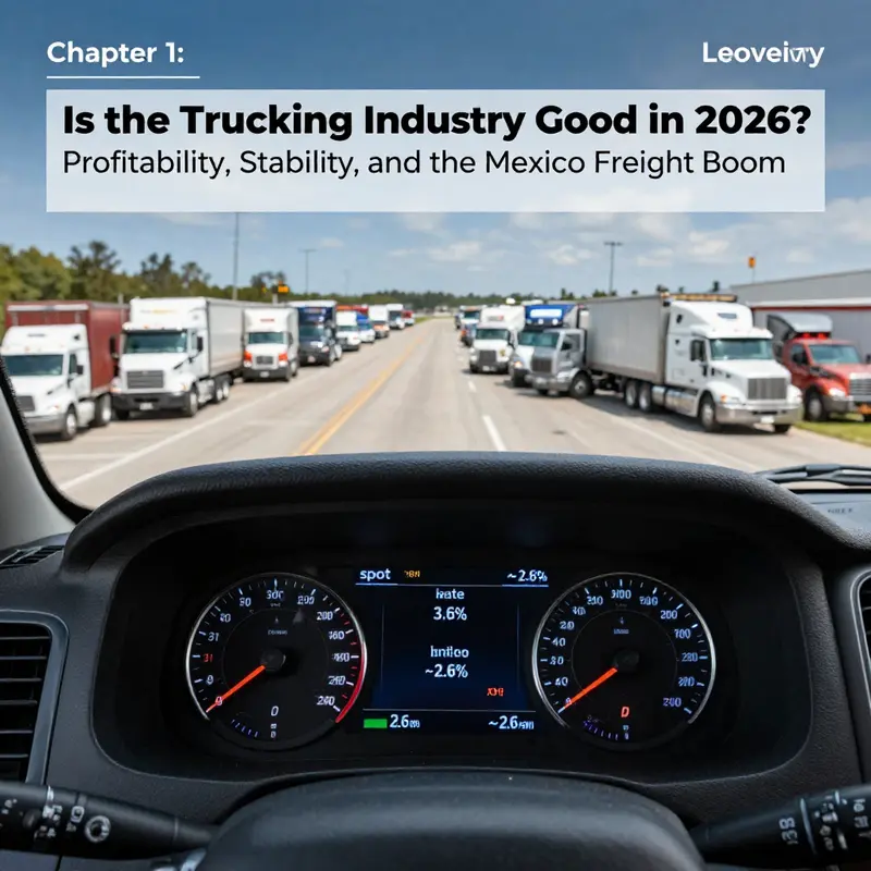 Profitability indicators and market health signal mixed prospects for U.S. trucking in 2026.