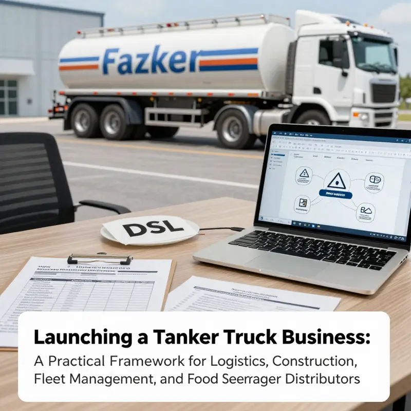 Market research and vehicle selection decisions shape the tanker truck business.
