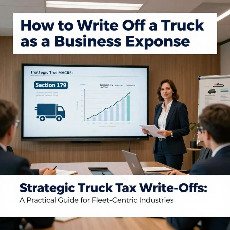 Chapter 1 image underscores the critical step of validating business use to qualify for truck deductions.