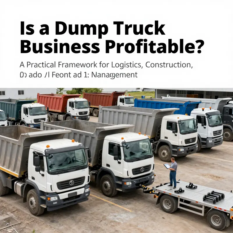 Cost structure and pricing discipline drive profitability in dump truck operations.