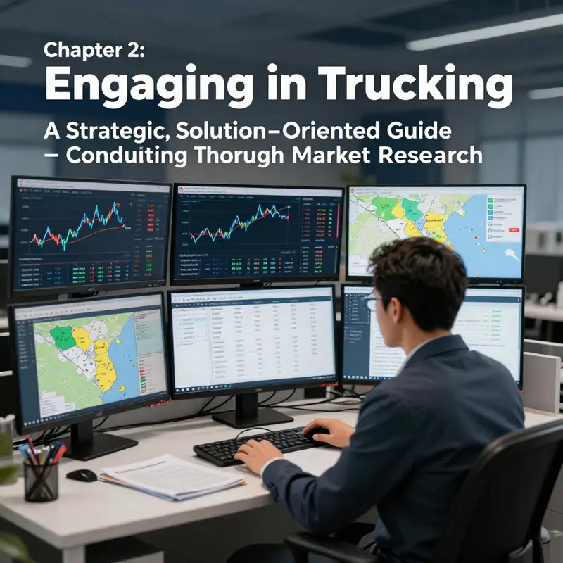 Executive leadership defines the trucking niche and strategic focus aligned to client industries.