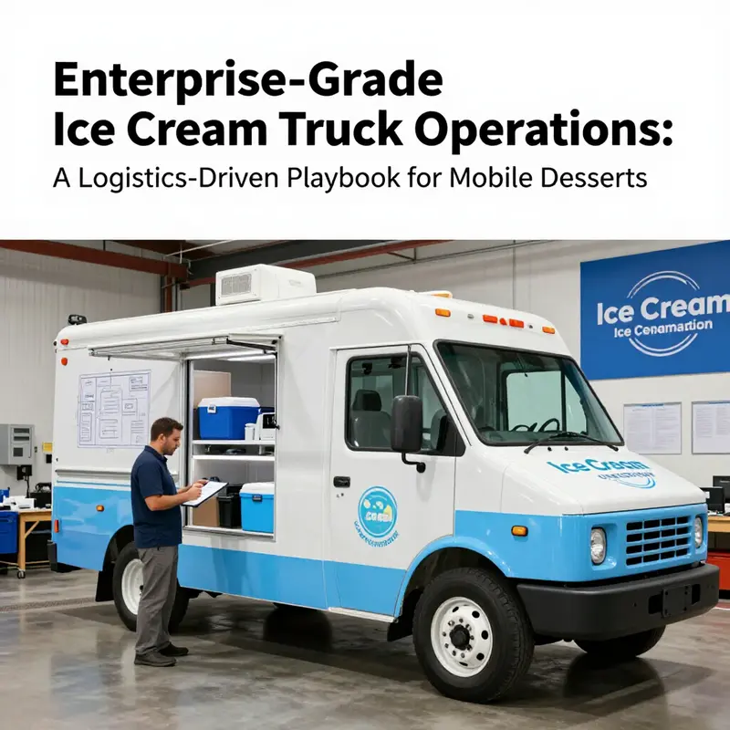 Strategic market analysis and business planning align ice cream truck concepts with enterprise fleet opportunities.