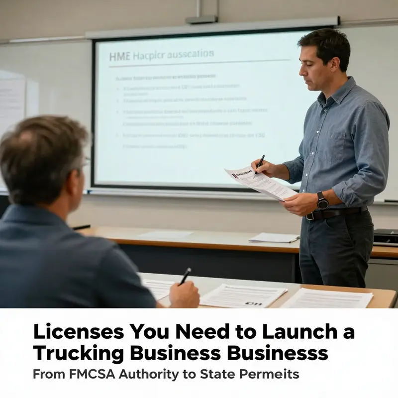 FMCSA authority and MC Number establish the foundational licensing for interstate trucking operations.