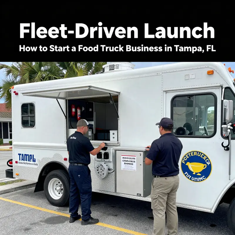 Regulatory foundations mapped for a fleet-aware Tampa mobile-food operation.