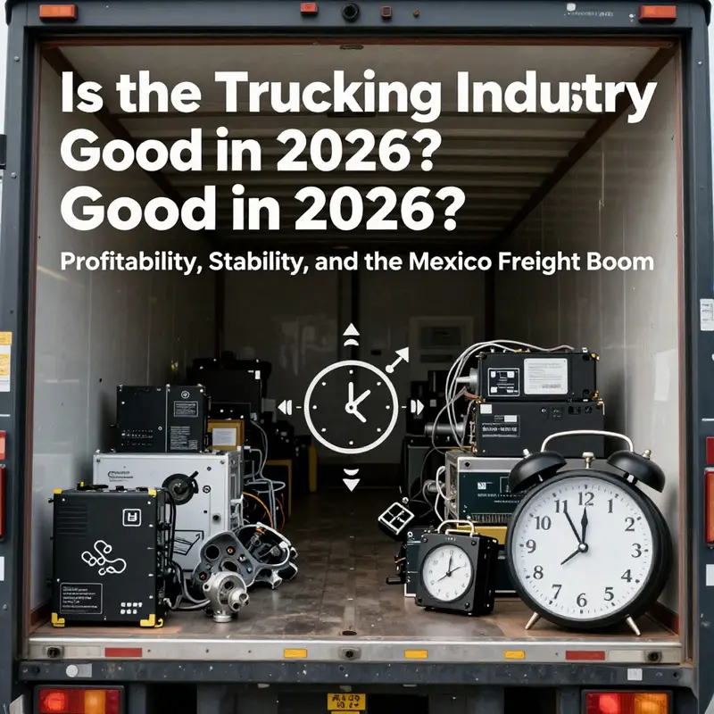 Profitability indicators and market health signal mixed prospects for U.S. trucking in 2026.