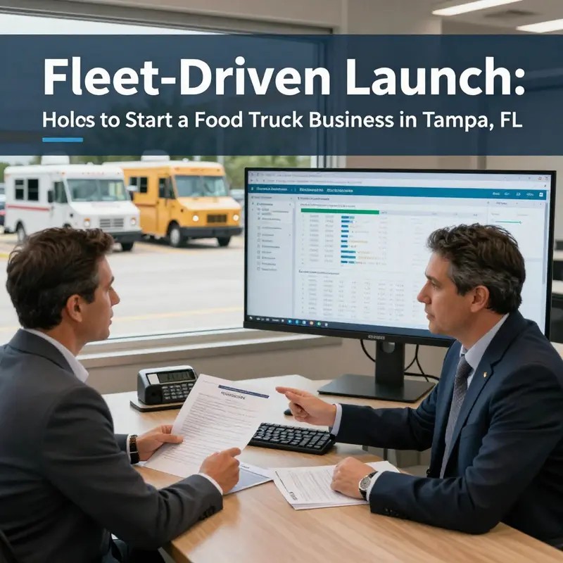 Regulatory foundations mapped for a fleet-aware Tampa mobile-food operation.