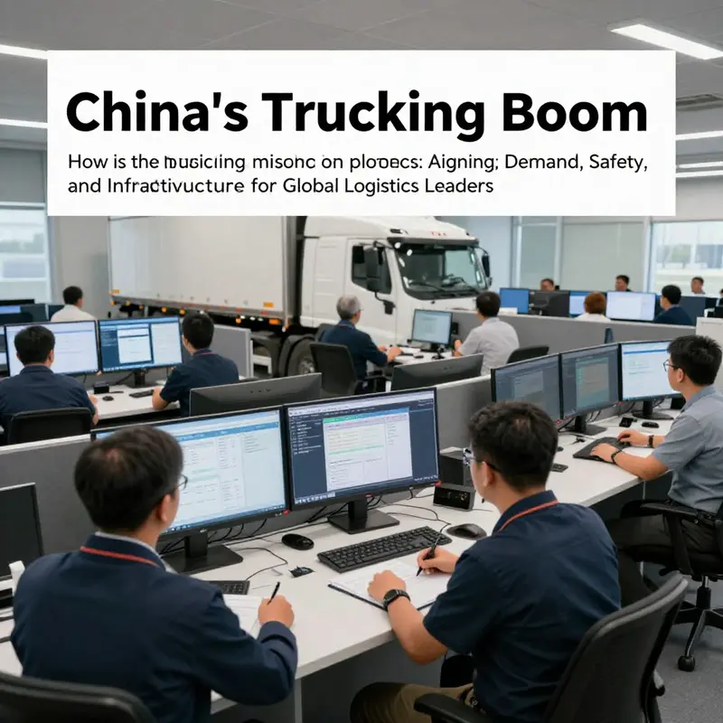 Robust freight demand and high market activity are driving capacity needs and service optimization across China’s trucking sector.
