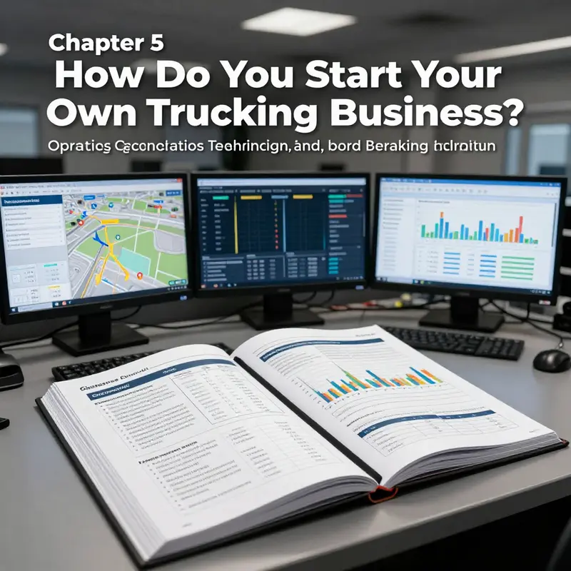 Strategic market analysis informs niche selection and positioning for a new trucking venture targeting logistics, construction, fleet management, and food distribution.