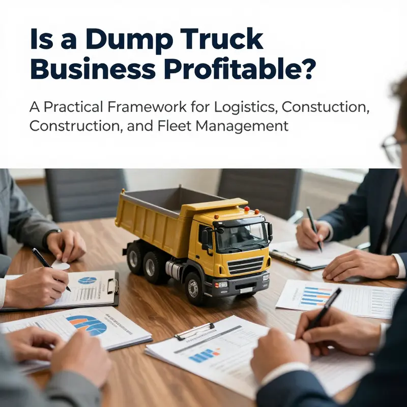 Cost structure and pricing discipline drive profitability in dump truck operations.
