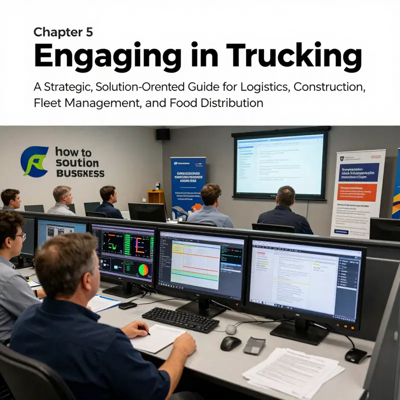 Executive leadership defines the trucking niche and strategic focus aligned to client industries.