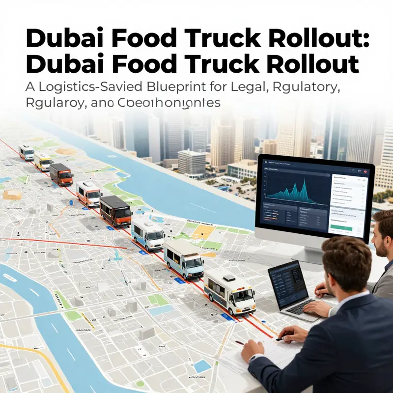 Decision-makers compare Free Zone and LLC ownership models for a Dubai food truck venture.