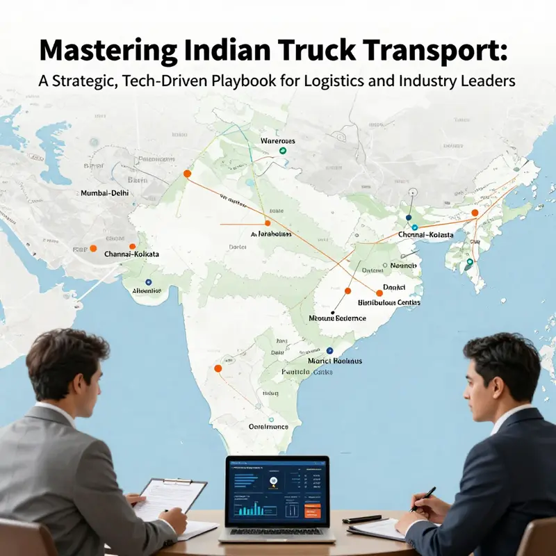 Digital fleet management enables real-time visibility and optimization in Indian trucking operations.