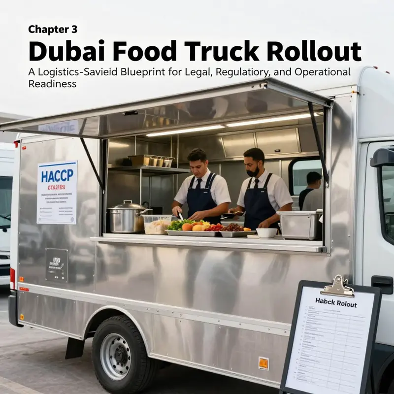 Decision-makers compare Free Zone and LLC ownership models for a Dubai food truck venture.