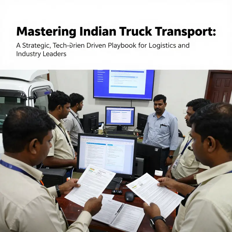 Digital fleet management enables real-time visibility and optimization in Indian trucking operations.