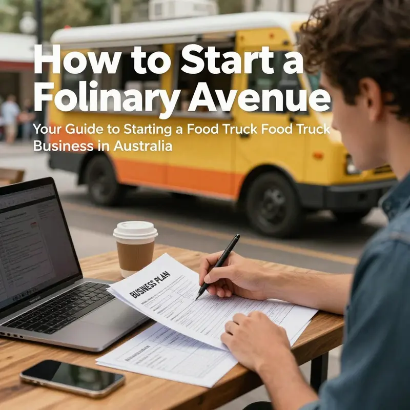 An entrepreneur outlines a comprehensive business plan for their food truck venture.