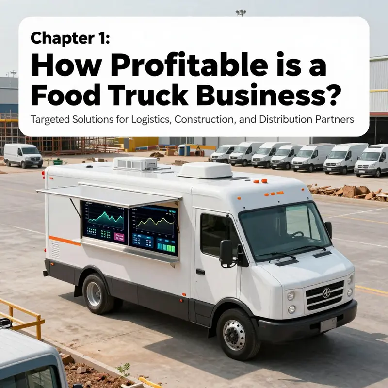 Chapter 1 examines market growth, demand drivers, and the financial outlook for food trucks serving logistics and industrial environments.