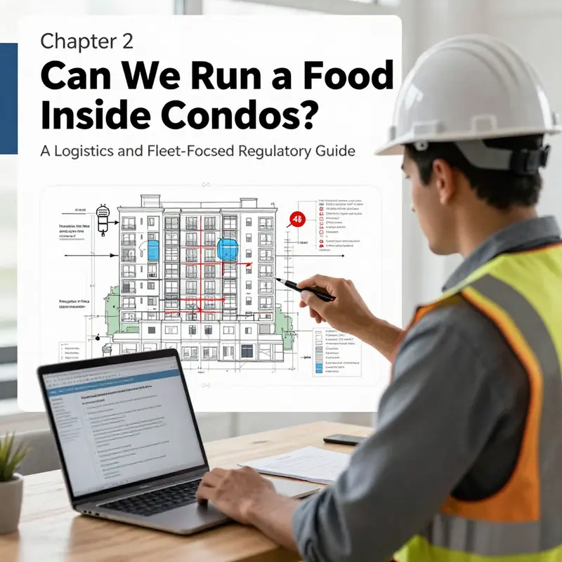 Zoning and land-use restrictions constrain the operation of commercial food services within residential condo environments.