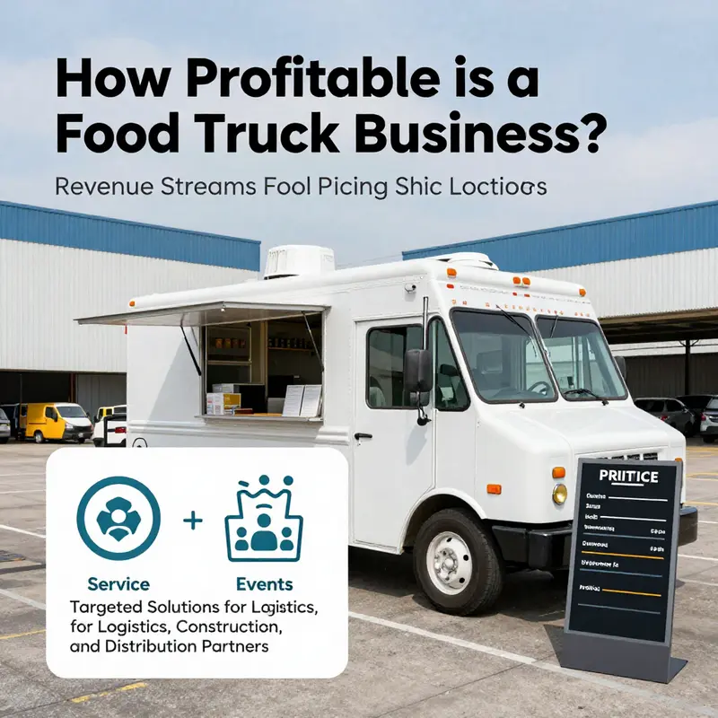 Chapter 1 examines market growth, demand drivers, and the financial outlook for food trucks serving logistics and industrial environments.