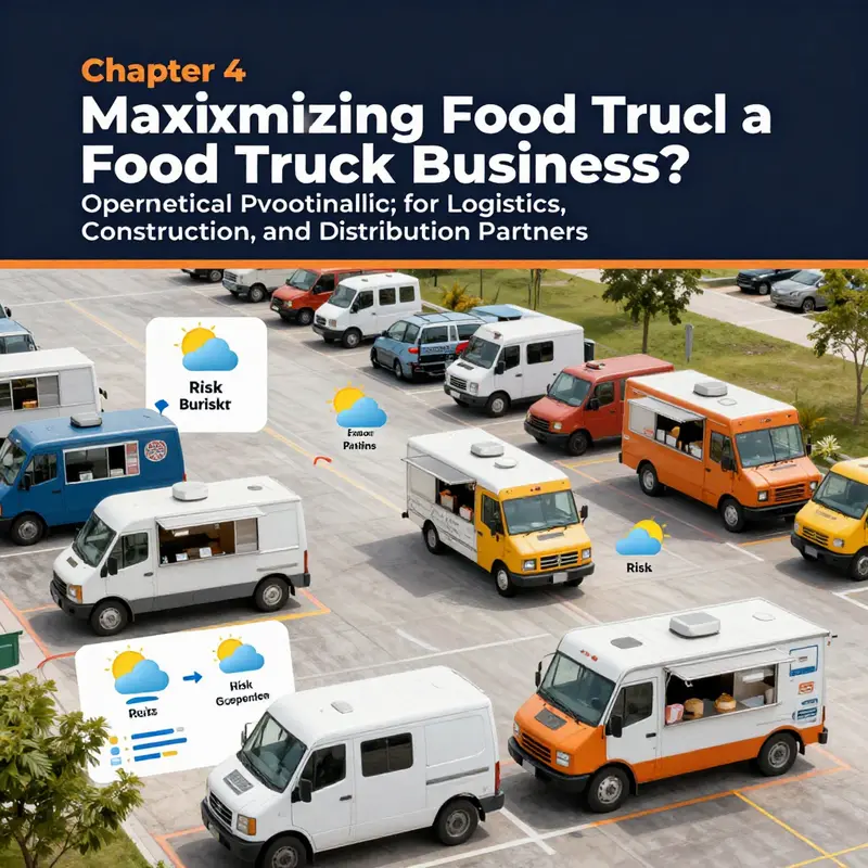 Chapter 1 examines market growth, demand drivers, and the financial outlook for food trucks serving logistics and industrial environments.