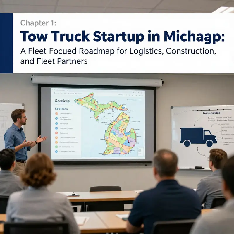 Strategic plan and service scope for Michigan tow operations tailored to logistics and fleet partners.