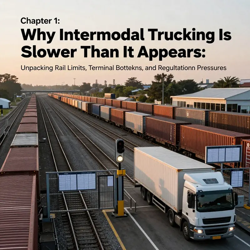 Rail scheduling rigidity and limited rail speeds drive longer transfer times between modes.