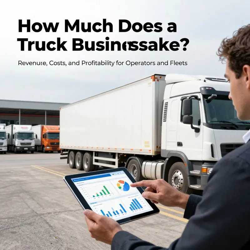 Revenue potential and market structure across owner-operators and fleets, highlighting TL/LTL considerations and segment mix.