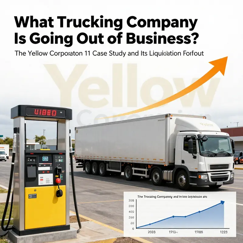 Yellow Corporation’s Chapter 11 filing initiated a controlled wind-down, signaling the transition from an operating carrier to a liquidating estate.