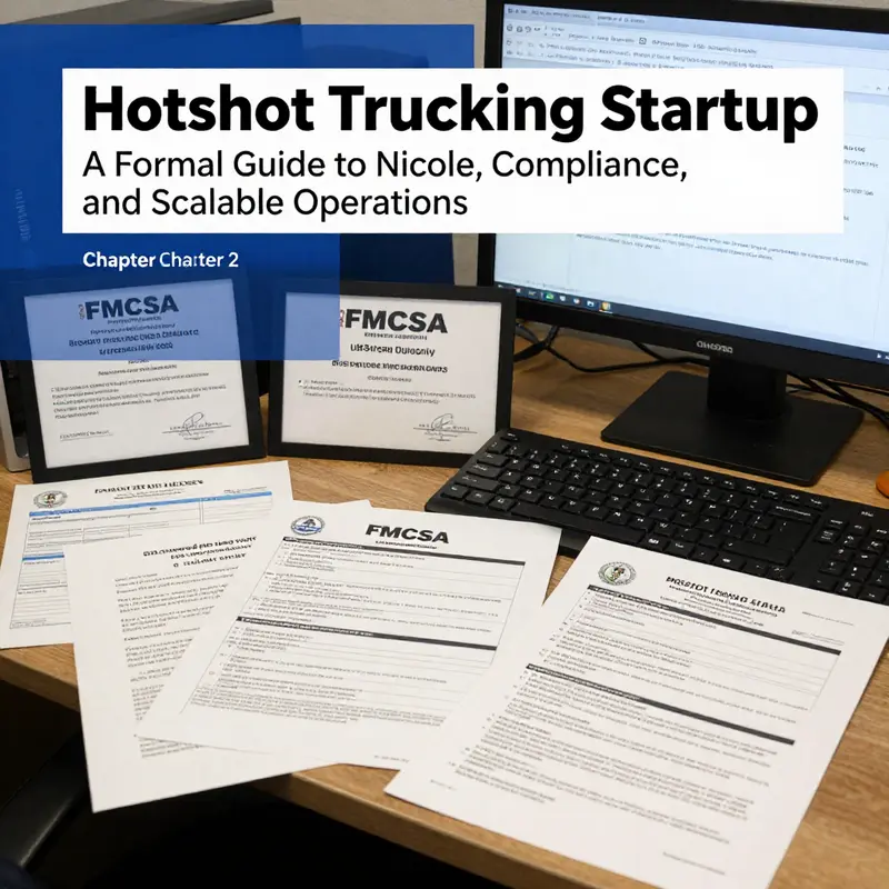 A niche-focused hotshot operation aligns with specific markets, illustrating targeted service and scalable model.