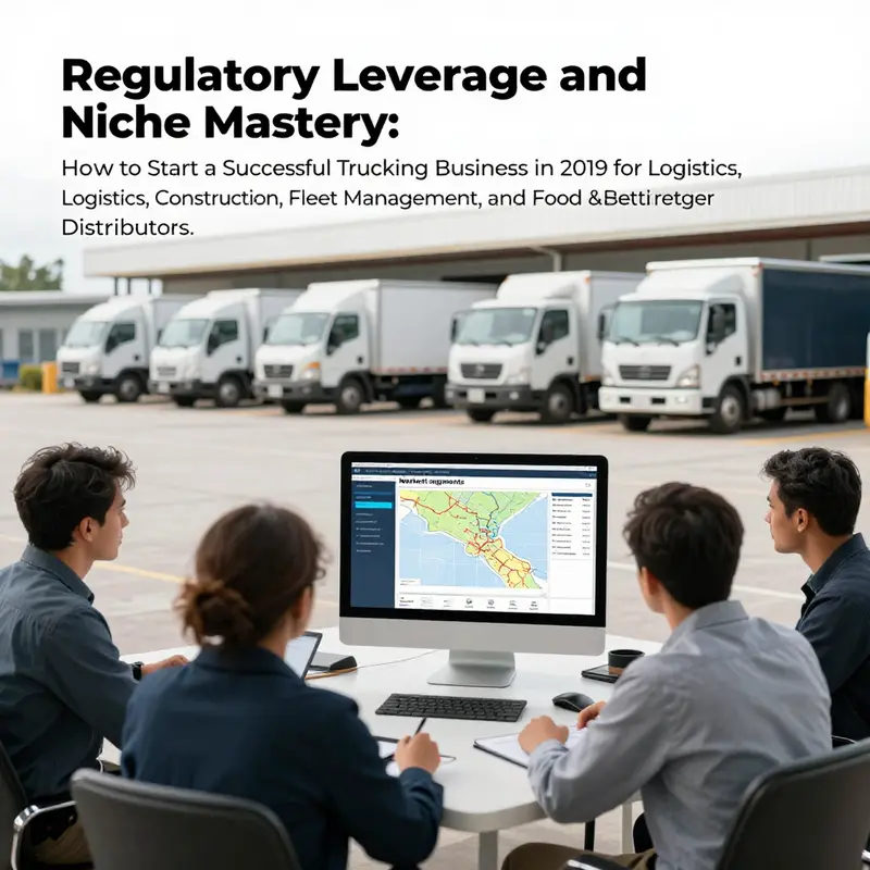 Deregulation-driven planning accelerates entry for trucking startups.