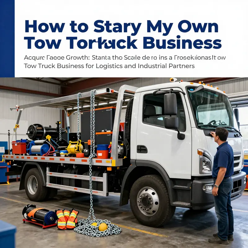 Market research and business planning for tow truck services targeting logistics and fleet customers.