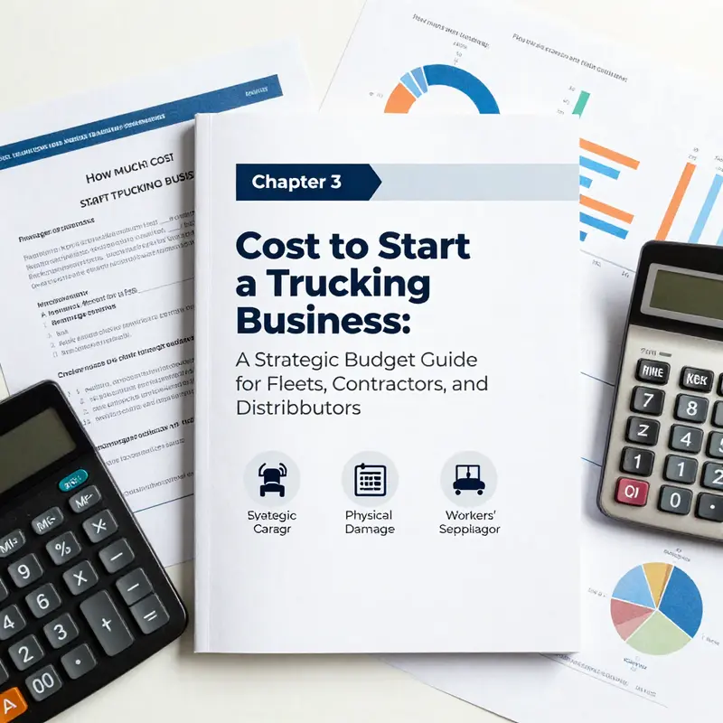 Visual contrasts the capital outlay of buying new or used trucks versus the predictable ongoing payments of leasing, with illustrative ranges for quick budgeting.