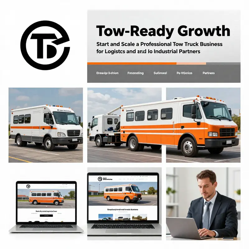 Market research and business planning for tow truck services targeting logistics and fleet customers.
