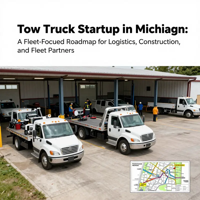 Strategic plan and service scope for Michigan tow operations tailored to logistics and fleet partners.