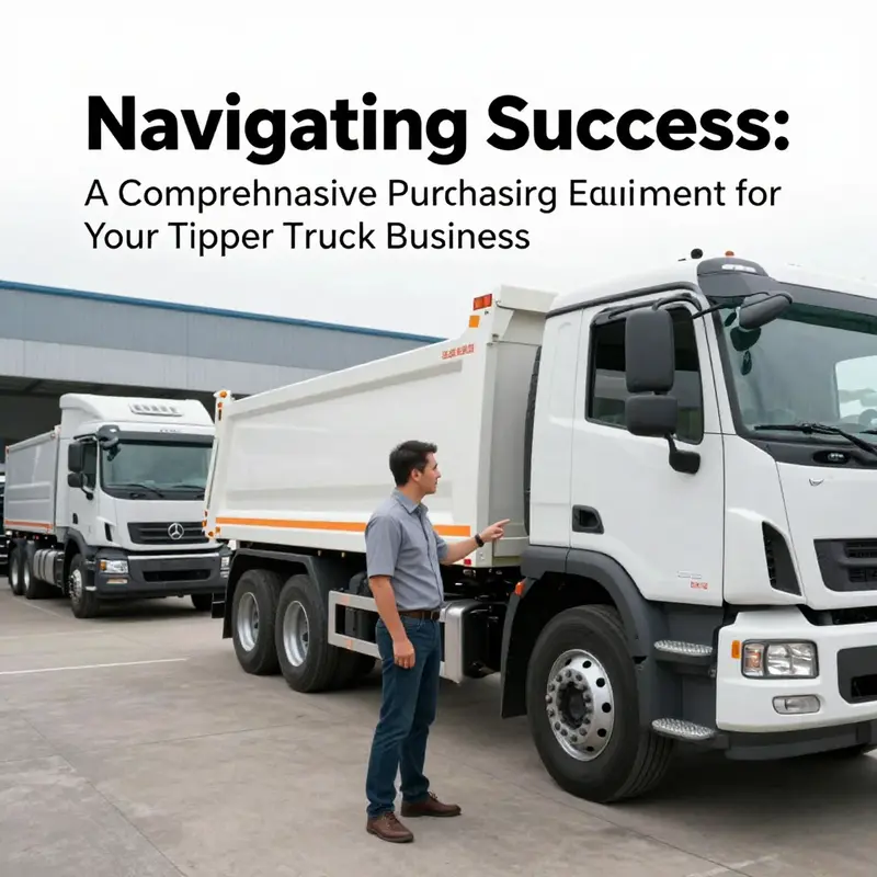 A strategic analysis of market trends relevant to tipper truck operations.